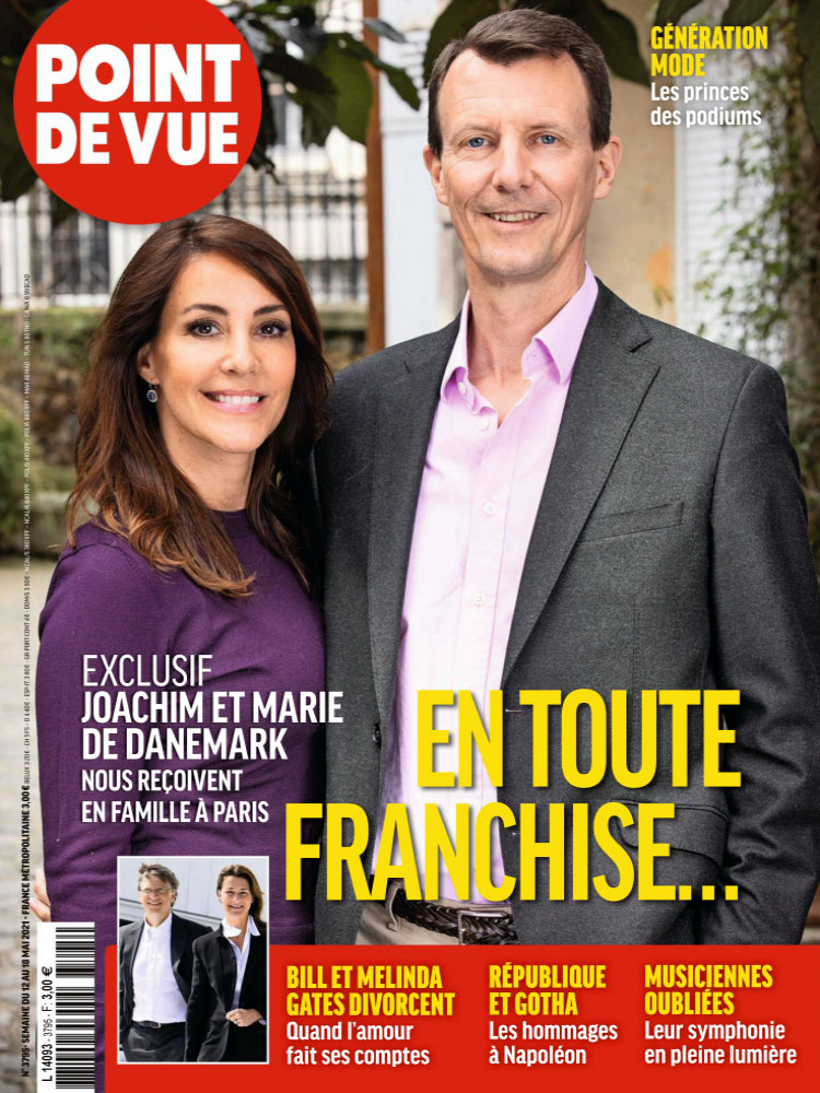 Cover of the magazine "Point de Vue" #3795 of May 12, 2021