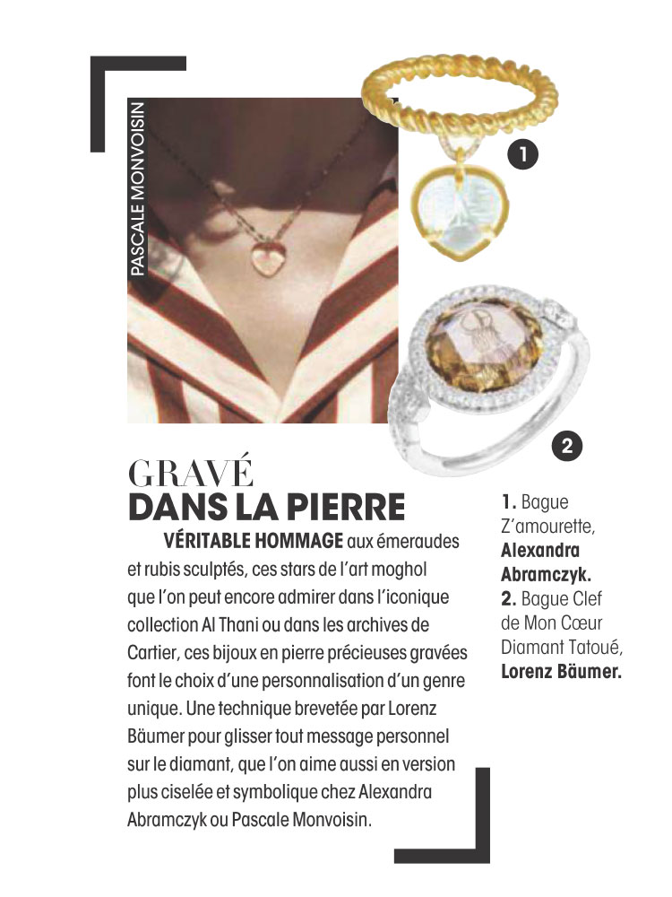 Page News Bijou du Magazine Madame Figaro n°1933